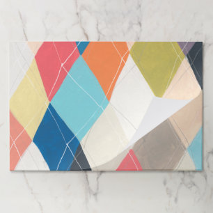 ハーレクインホスコッチ – パタアーガイルーン ペーパーパッド