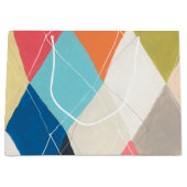 ハーレクインホスコッチ – パタアーガイルーン ラージペーパーバッグ (正面)