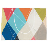 ハーレクインホスコッチ – パタアーガイルーン ラージペーパーバッグ (裏面)