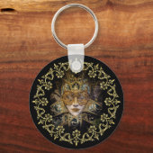 ハーレクインマスク キーホルダー (正面)