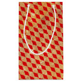 ハーレクインレッドヴィンテージ スモールペーパーバッグ (裏面)