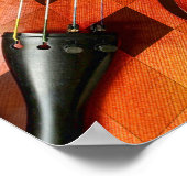 ハーレクインヴァイオリン ポスター (角)