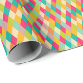 ハーレクインヴィンテージパターン ラッピングペーパー (ロールコーナー)