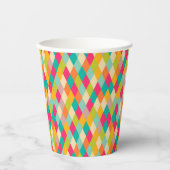 ハーレクインヴィンテージ型 紙コップ (正面)