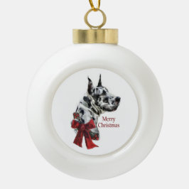 ハーレクイン大聖クリスマス セラミックボールオーナメント