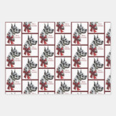 ハーレクイン大聖クリスマス ラッピングペーパーシート (正面2)