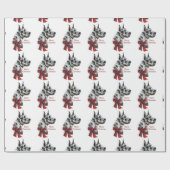 ハーレクイン大聖クリスマス ラッピングペーパー (フラット)