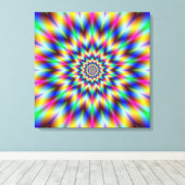 ハーレクイン星 キャンバスプリント (インサイチュ (ウッドフロア))