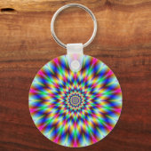 ハーレクイン星 キーホルダー (正面)