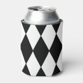 ハーレクイン黒と白 缶クーラー (缶正面)
