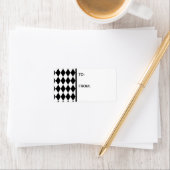 ハーレクイン黒白 ラベル (インサイチュ)
