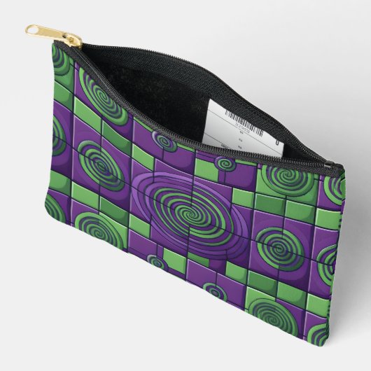 ハーレクイン アクセサリーポーチ (見開き)