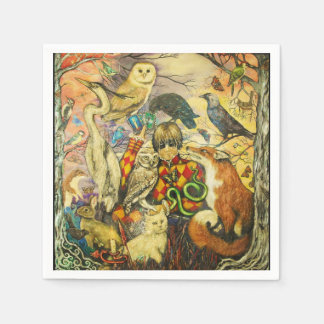 ハーレクイン スタンダードカクテルナプキン