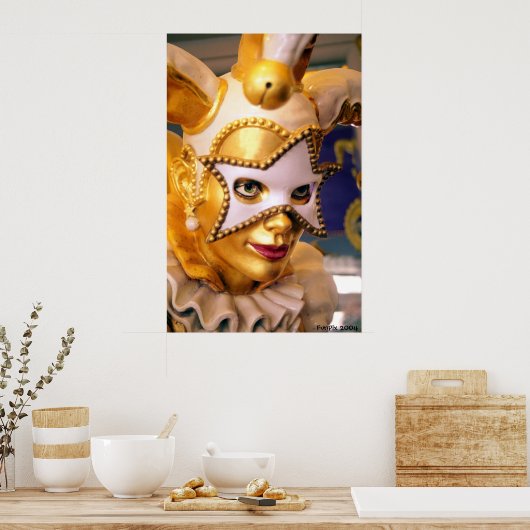 ハーレクイン ポスター (キッチン)