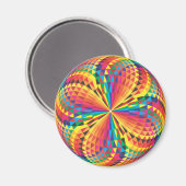 ハーレクイン,光学錯覚 マグネット (正面/裏面)