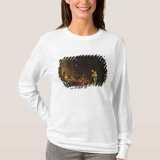ハーレムのアルジェ、1847-49年の女性 Tシャツ (正面)