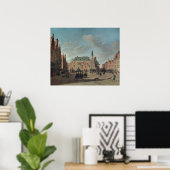 ハーレムのグロートマルクトの見解 ポスター (ホームオフィス)