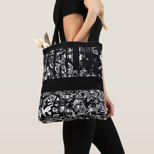 ハーレムのテーマのトート トートバッグ (クローズアップ)