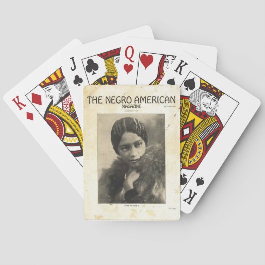 ハーレムのルネサンスの雑誌 トランプ (裏面)