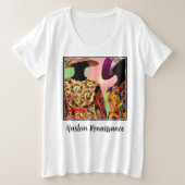 ハーレムの通りからクローゼットまで。 プラスサイズTシャツ (デザイン正面)