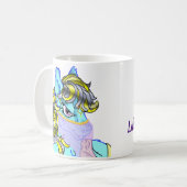 ハーレムの銀製のコップ コーヒーマグカップ (正面左)