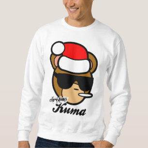 ハーレムのkumaのクリスマス スウェットシャツ