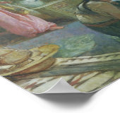 ハーレムインテリア, c.1865 ポスター (角)