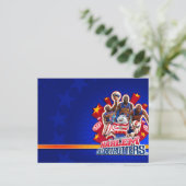 ハーレムグローブトロッターズグループ写真 ポストカード (スタンド正面)