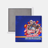 ハーレムグローブトロッターズグループ写真 マグネット (正面/裏面)