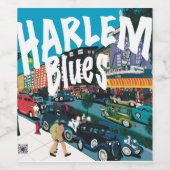 ハーレムナイツへのトースト ワインラベル (シングルラベル)