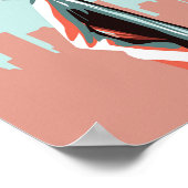 ハーレムニューヨークヴィンテージ旅行ポスター ポスター (角)