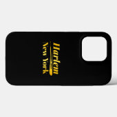 ハーレムニューヨーク金ゴールド Case-Mate iPhoneケース (裏面 (横))