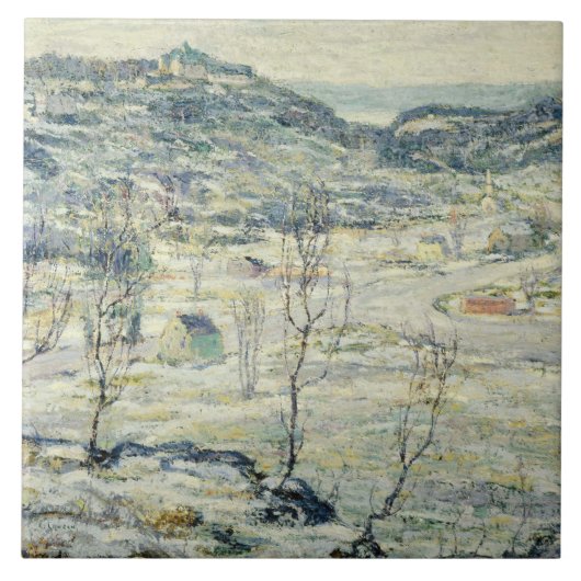 ハーレムバレーin冬（ニューヨークのシーン） タイル (正面)