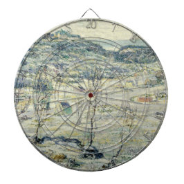 ハーレムバレーin冬（ニューヨークのシーン） ダーツボード