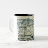 ハーレムバレーin冬（ニューヨークのシーン） ツートーンマグカップ (正面左)