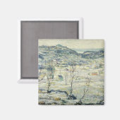 ハーレムバレーin冬(ニューヨークのシーン) マグネット (正面/裏面)