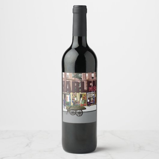 ハーレムビズブーム ワインラベル (正面)