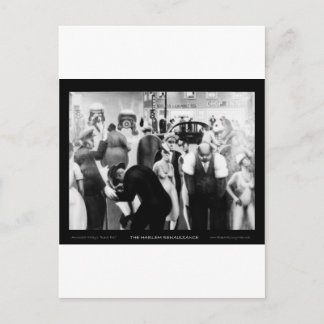 ハーレムルネサンス美術 – "ブラックベルト" ポストカード