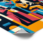 ハーレムルネッサンスジャズカルテット ポスター (角)