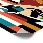 ハーレムルネッサンスジャズトリオ ポスター (角)