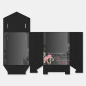 ハーレムルネッサンス誕生日招待状 フェイバーボックス (見開き)