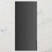 ハーレムルネッサンス誕生日招待状 メニュー (裏面)