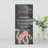 ハーレムルネッサンス誕生日招待状 メニュー (スタンド正面)