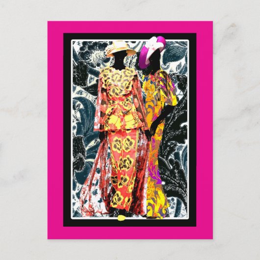 ハーレムルネッサンス1920年代アールデコ ポストカード (正面)