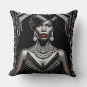 ハーレムルネッサンス1920年代–1930年代アールデコ – アン クッション (正面)