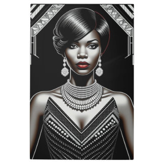 ハーレムルネッサンス1920年代–1930年代アールデコ – アン メタルプリント