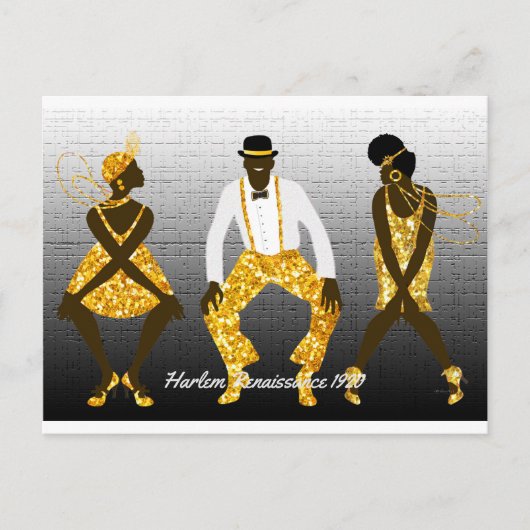 ハーレムルネッサンス1920年 ポストカード (正面)