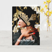 ハーレムルネッサンス カード (黄色い花)