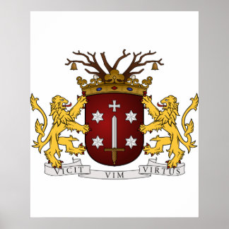 ハーレムワペン、オランダ ポスター