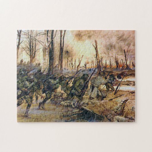 ハーレム地獄ファイターズセノー・チャールズ・マクバロン ジグソーパズル (横)